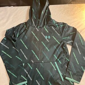 Under Armour Green Hoodie girls YLG